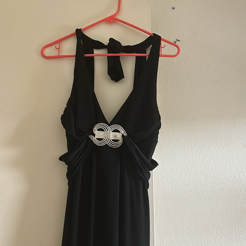 Black Cache dress for evening wear size 12 - Picture 2 of 7